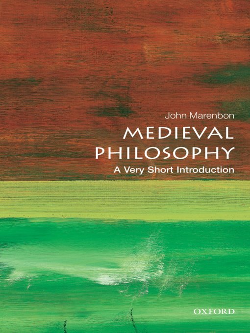 Title details for Medieval Philosophy by John Marenbon - Wait list